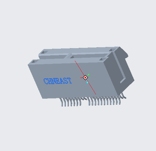 EAST-03601X61XXXX PCIE 36P（X1）無(wú)肋小夾板式開(kāi)口式